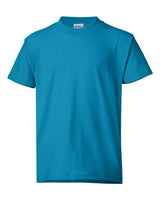 Hanes Youth EcoSmart® T-Shirt. 5370 - Teal