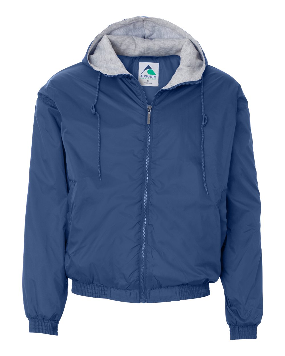 Augusta Sportswear Unisex Fleece Lined Hooded Jacket. 3280 - Royal