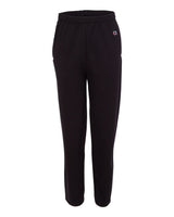 Champion Unisex Powerblend® Open-Bottom Sweatpants with Pockets. P800 - Black