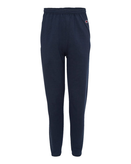 Champion Unisex Powerblend® Open-Bottom Sweatpants with Pockets. P800 - Navy