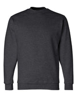 Bayside Unisex USA-Made Crewneck Sweatshirt. 1102 - Charcoal Heather