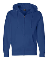 Independent Trading Co. Unisex Heavyweight Full-Zip Hooded Sweatshirt. IND4000Z - Royal