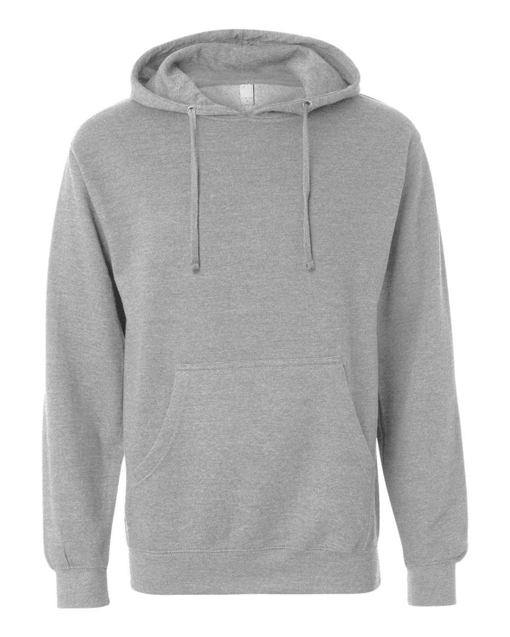 Independent Trading Co. Unisex Midweight Hooded Sweatshirt. SS4500 - Grey Heather