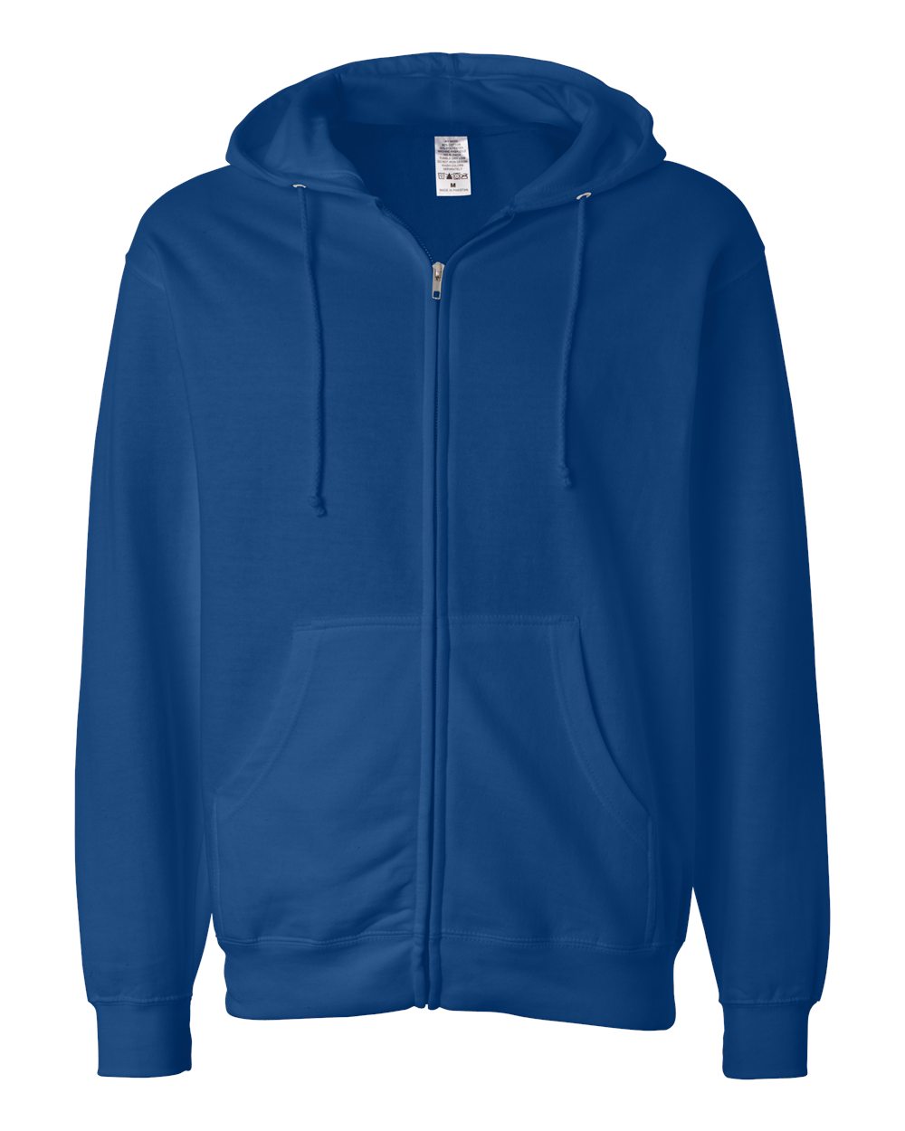 Independent Trading Co. Unisex Midweight Full-Zip Hooded Sweatshirt. SS4500Z - Royal