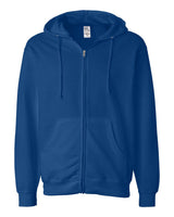 Independent Trading Co. Unisex Midweight Full-Zip Hooded Sweatshirt. SS4500Z - Royal