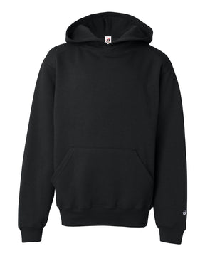 Badger Youth Hooded Sweatshirt. 2254 - Black