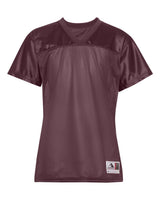Augusta Sportswear Women's Junior Fit Stadium Replica Football Jersey. 250 - Maroon