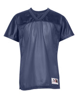 Augusta Sportswear Women's Junior Fit Stadium Replica Football Jersey. 250 - Navy