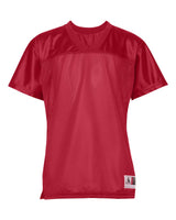 Augusta Sportswear Women's Junior Fit Stadium Replica Football Jersey. 250 - Red