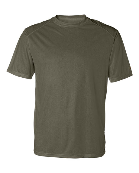 Badger Men's B-Core Sport Shoulders T-Shirt. 4120 - OD Green