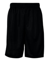 Badger Men's Pro Mesh 9" Shorts with Pockets. 7219 - Black
