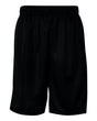 Badger Men's Pro Mesh 9" Shorts with Pockets. 7219 - Black