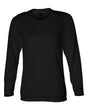Badger Women's B-Core Long Sleeve T-Shirt. 4164 - Black