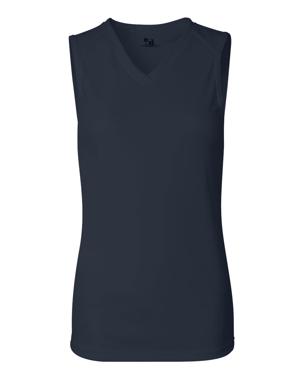 Badger Women's B-Core Sleeveless T-Shirt. 4163 - Navy