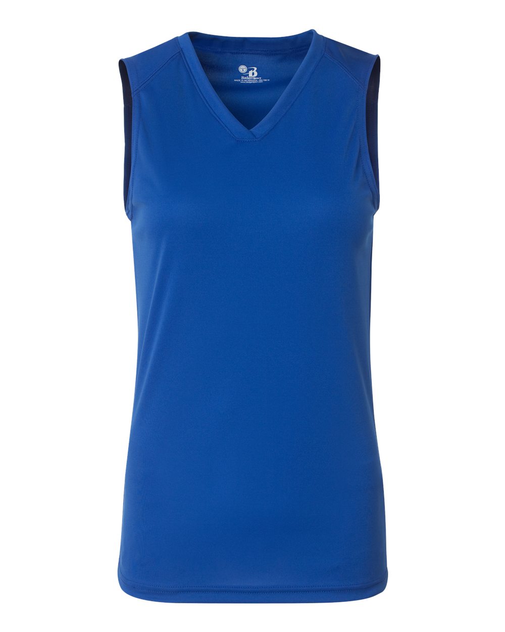 Badger Women's B-Core Sleeveless T-Shirt. 4163 - Royal