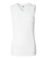 Badger Women's B-Core Sleeveless T-Shirt. 4163 - White