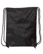 Liberty Bags Drawstring Pack with DUROcord. 8881 - Black