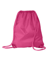 Liberty Bags Large Drawstring Pack with DUROcord. 8882 - Hot Pink