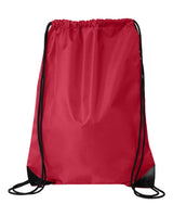 Liberty Bags Value Drawstring Bag. 8886 - Red