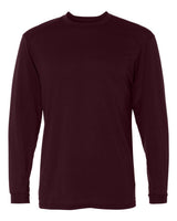 Badger Men's B-Tech Cotton-Feel Long Sleeve T-Shirt. 4804 - Maroon