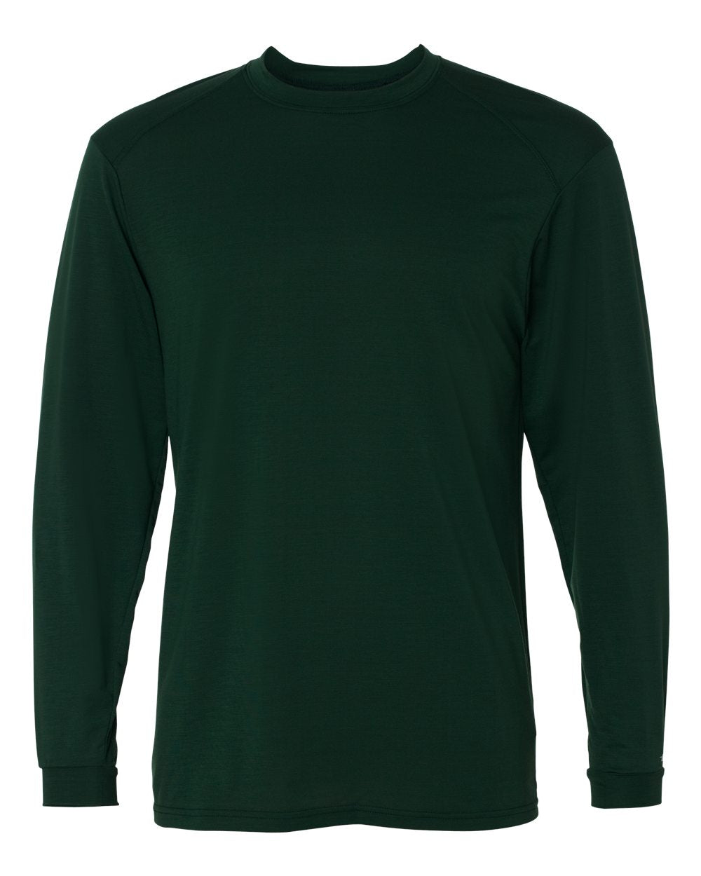 Badger Men's B-Tech Cotton-Feel Long Sleeve T-Shirt. 4804 - Forest