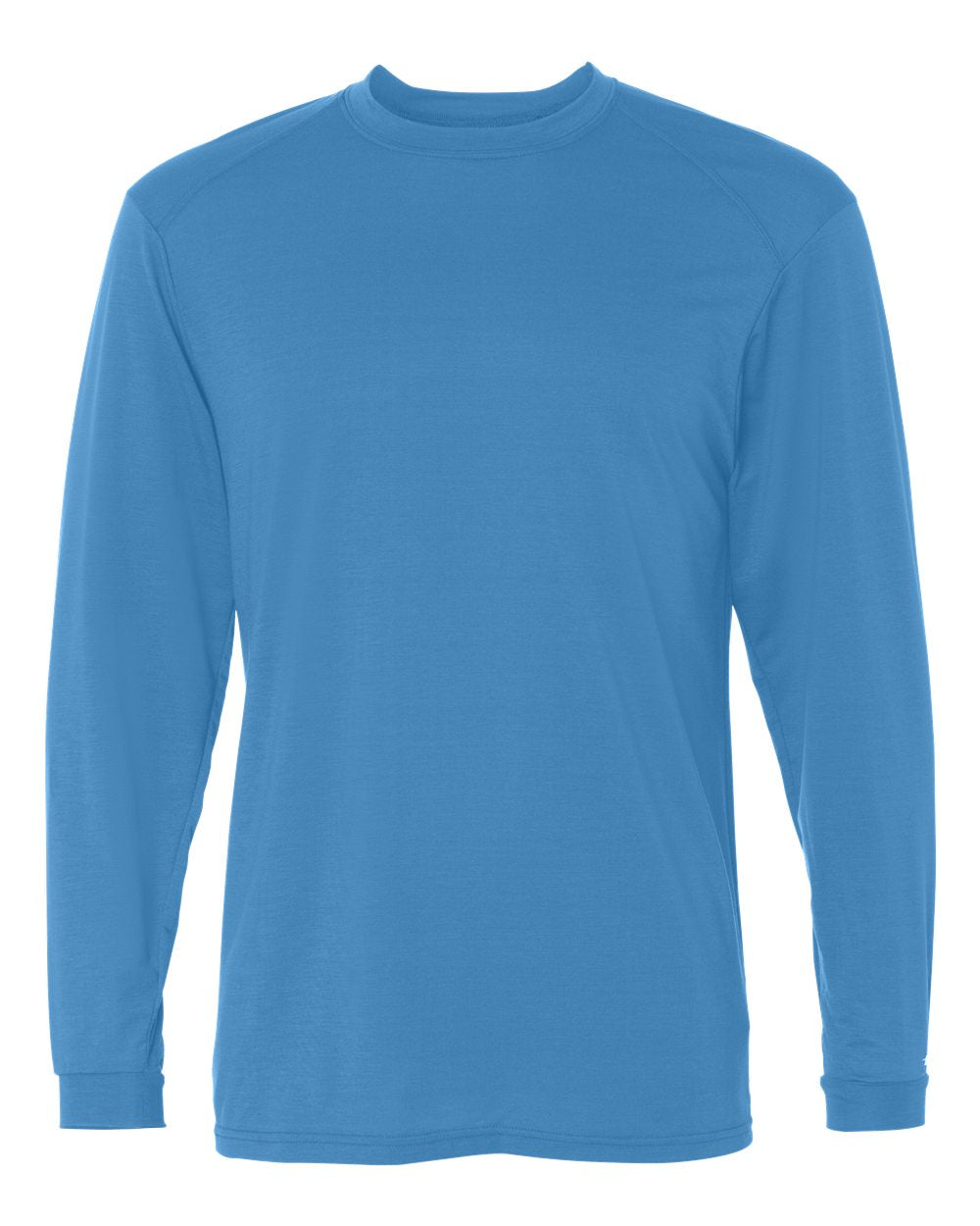 Badger Men's B-Tech Cotton-Feel Long Sleeve T-Shirt. 4804 - Columbia Blue