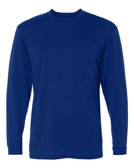 Badger Men's B-Tech Cotton-Feel Long Sleeve T-Shirt. 4804 - Royal