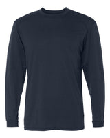 Badger Men's B-Tech Cotton-Feel Long Sleeve T-Shirt. 4804 - Navy