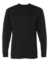 Badger Men's B-Tech Cotton-Feel Long Sleeve T-Shirt. 4804 - Black