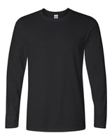 Gildan Unisex Softstyle® Long Sleeve T-Shirt. 64400 - Black