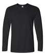 Gildan Unisex Softstyle® Long Sleeve T-Shirt. 64400 - Black