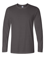 Gildan Unisex Softstyle® Long Sleeve T-Shirt. 64400 - Charcoal