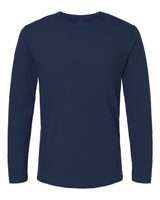 Gildan Unisex Softstyle® Long Sleeve T-Shirt. 64400 - Navy