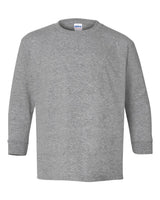 Gildan Youth Heavy Cotton™ Long Sleeve T-Shirt. 5400B - Sport Grey