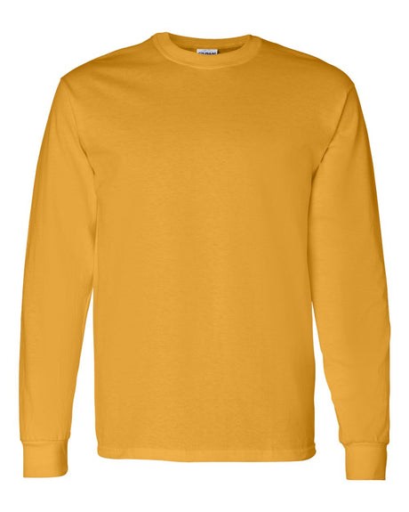 Gildan Unisex Heavy Cotton™ Long Sleeve T-Shirt. 5400 - Gold