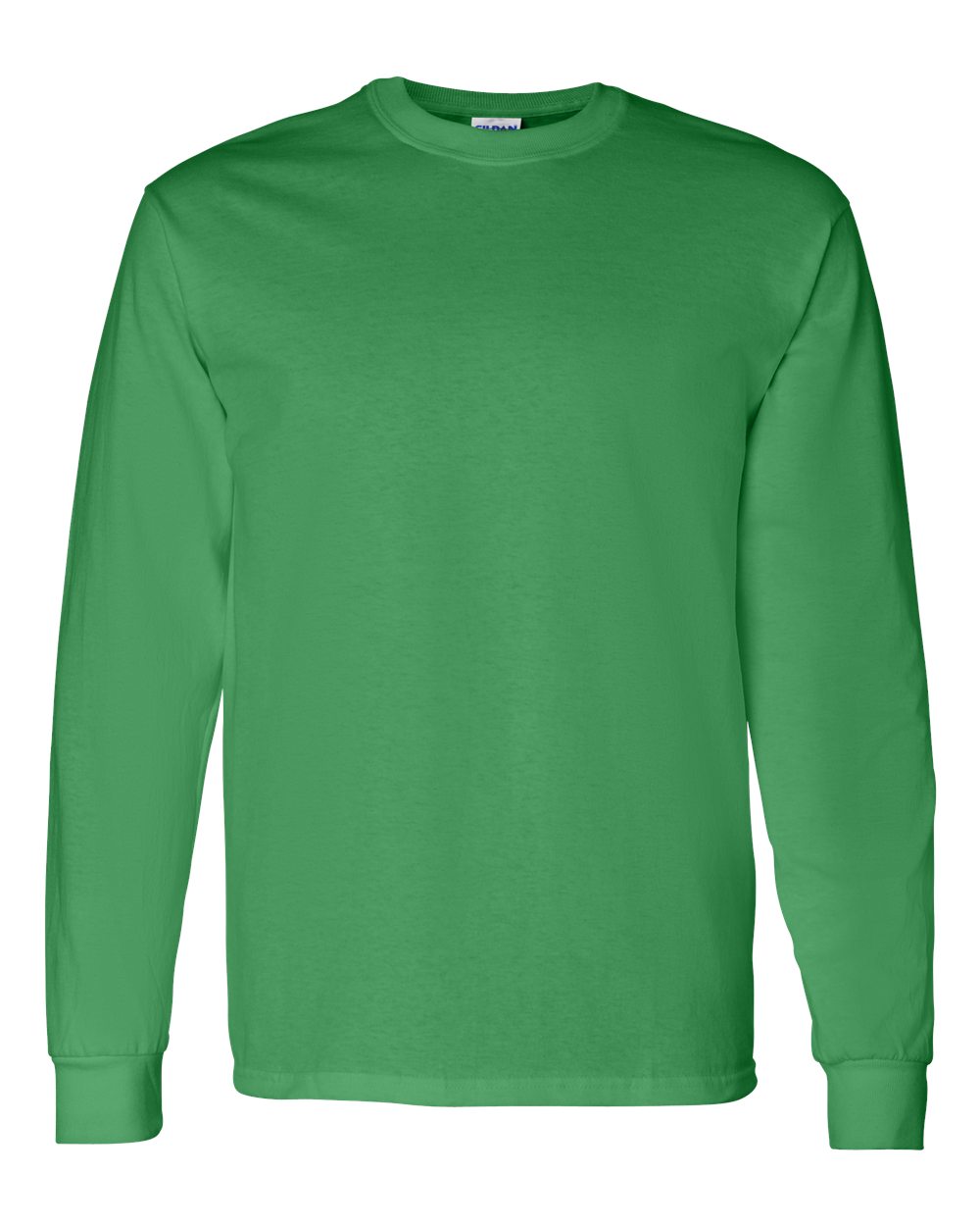 Gildan Unisex Heavy Cotton™ Long Sleeve T-Shirt. 5400 - Irish Green