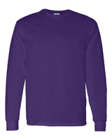 Gildan Unisex Heavy Cotton™ Long Sleeve T-Shirt. 5400 - Purple