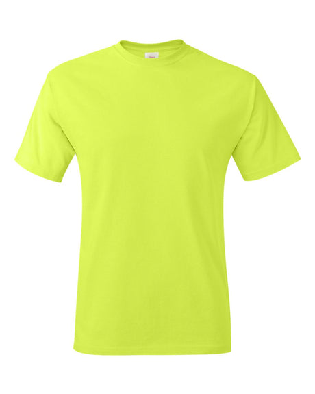 Hanes Unisex Authentic T-Shirt. 5250 - Safety Green