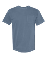 Comfort Colors Unisex Garment-Dyed Heavyweight Pocket T-Shirt. 6030 - Blue Jean