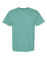 Comfort Colors Unisex Garment-Dyed Heavyweight Pocket T-Shirt. 6030 - Seafoam