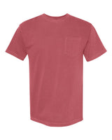 Comfort Colors Unisex Garment-Dyed Heavyweight Pocket T-Shirt. 6030 - Crimson