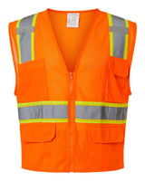 Kishigo Unisex Ultra-Cool™ Multi-Pocket Vest. 1195-1196 - Orange
