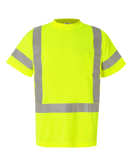 Kishigo Unisex Class 3 T-Shirt. 9118-9119 - Lime