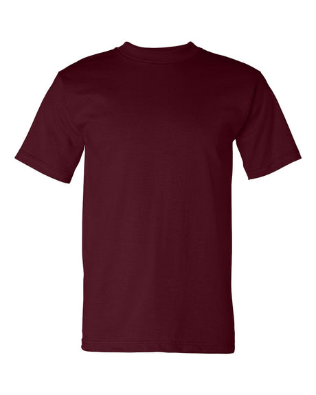 Bayside Unisex USA-Made Heavyweight T-Shirt. 5100 - Burgundy