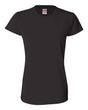 Bayside Women's USA-Made T-Shirt. 3325 - Black