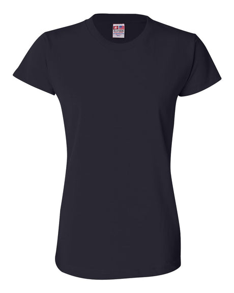 Bayside Women's USA-Made T-Shirt. 3325 - Navy