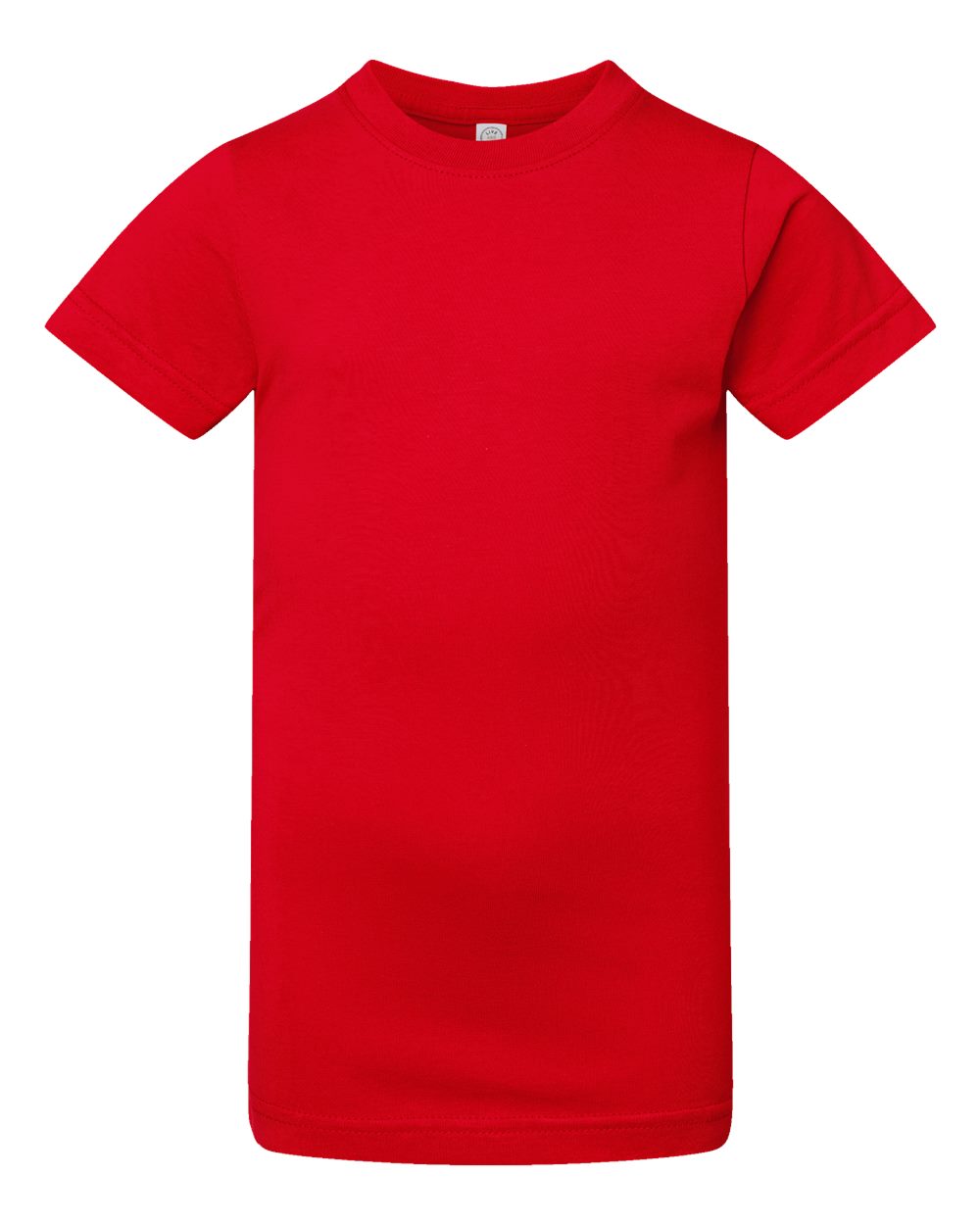LAT Girls' Fine Jersey Tee. 2616 - Red
