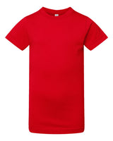 LAT Girls' Fine Jersey Tee. 2616 - Red