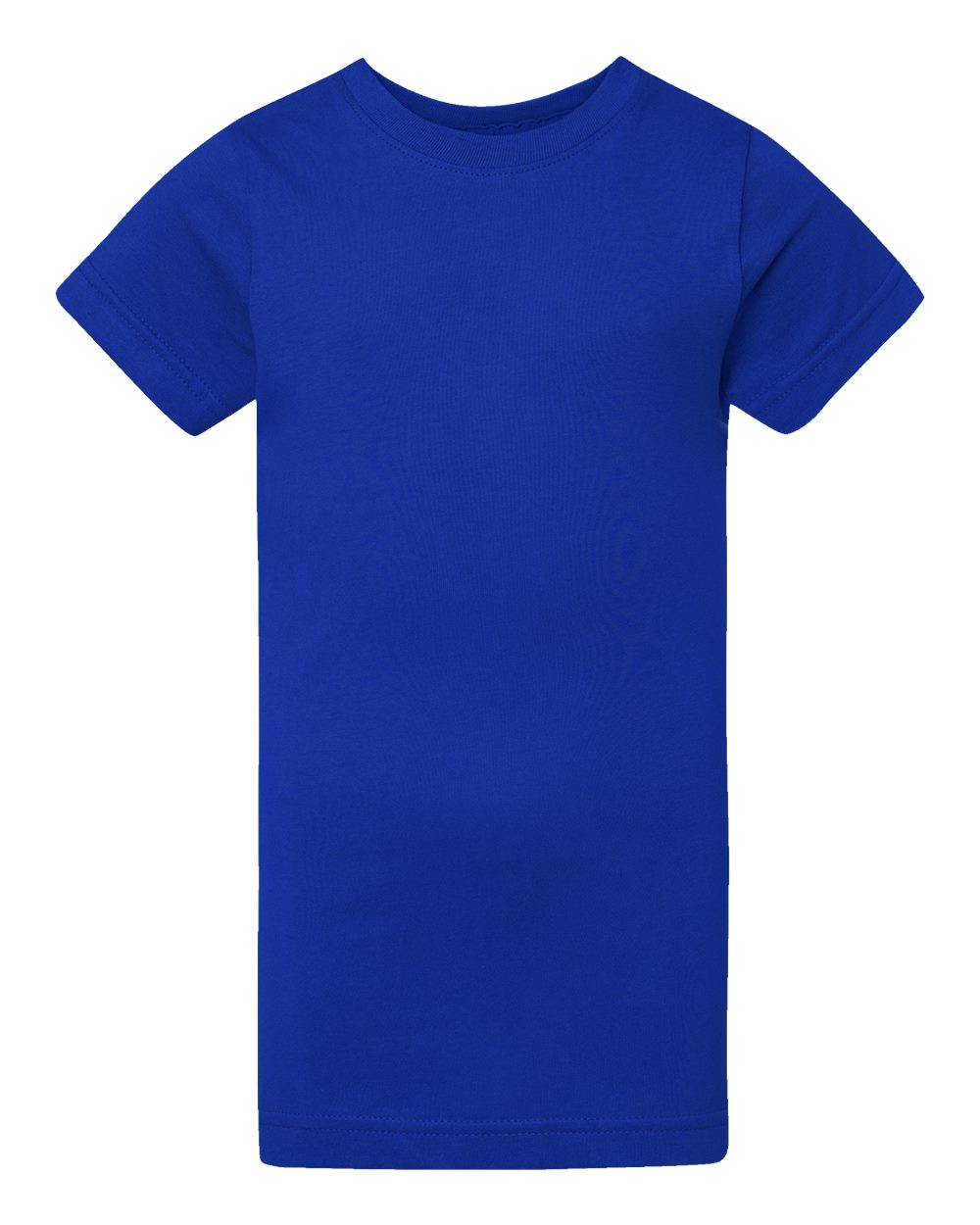 LAT Girls' Fine Jersey Tee. 2616 - Royal