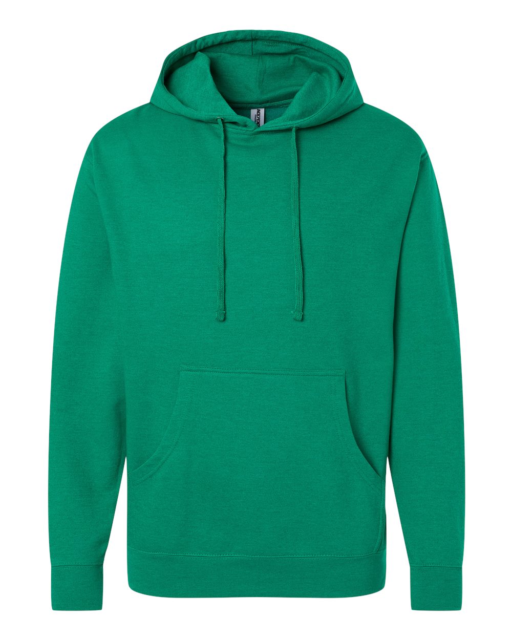 Independent Trading Co. Unisex Midweight Hooded Sweatshirt. SS4500 - Kelly Green Heather